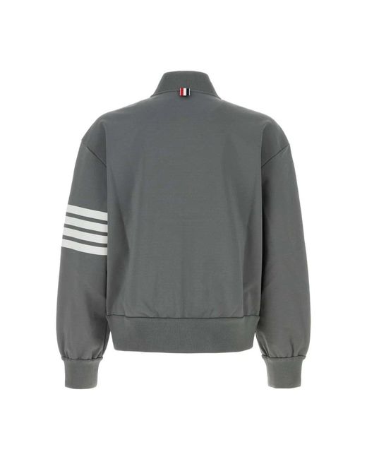 Thom Browne Gray Bomber Jackets for men