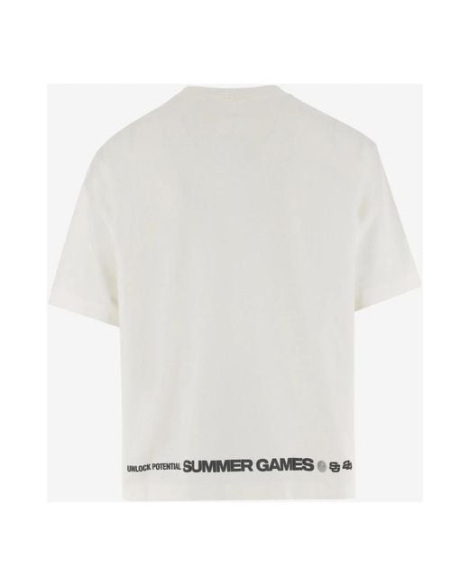 T-Shirts SUMMIT GAMES de hombre de color White