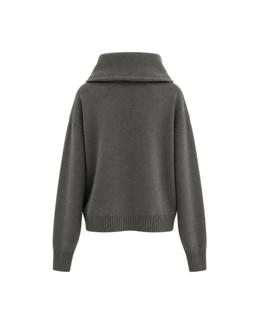 IRO Gray Rollkragenpullover