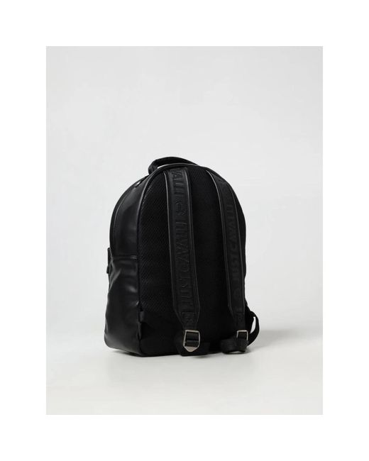 Just Cavalli Black Backpacks for men