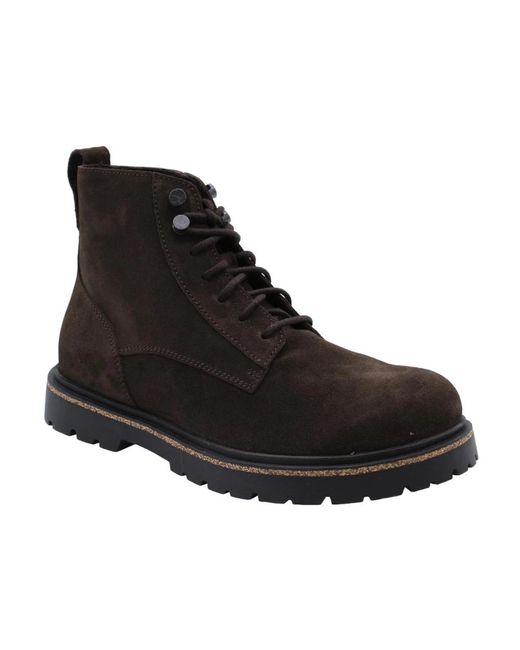 Birkenstock Black Lace-Up Boots for men