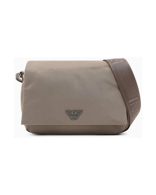 Emporio Armani Gray Cross Body Bags