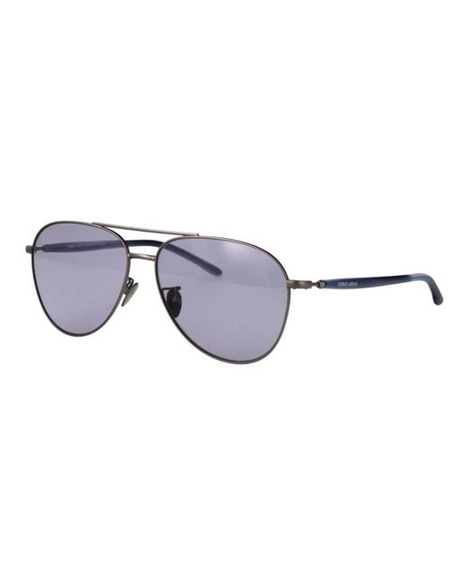 Giorgio Armani Gray Sunglasses for men
