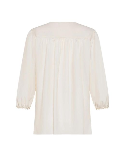Seventy Overhemden ,Wit ,Elegante Blouse in het White