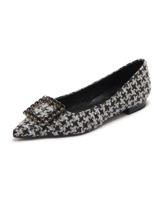 Roberto Festa Black Ballerina Shoes
