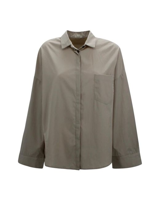 Nine:inthe:morning Gray Shirts