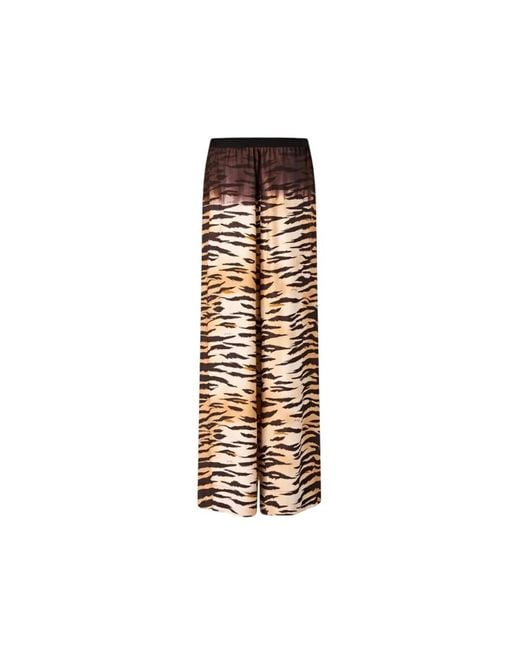 Pinko Natural Wide Trousers