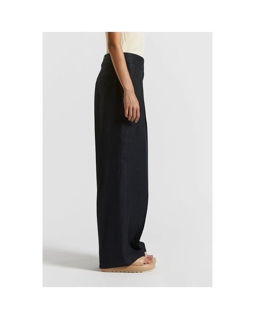 Wide Trousers Peserico de color Black