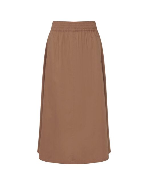 Bugatti Brown Midi Skirts