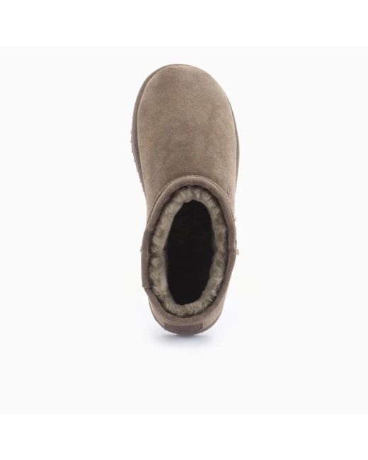 Warmbat Schoenen ,Bruin ,Leer Stijlvolle Winterlaarzen in het Brown voor heren