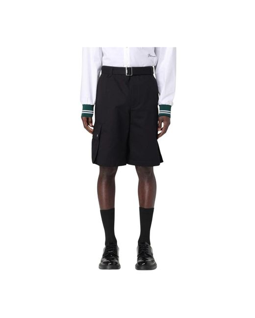 Jacquemus Black Casual Shorts for men