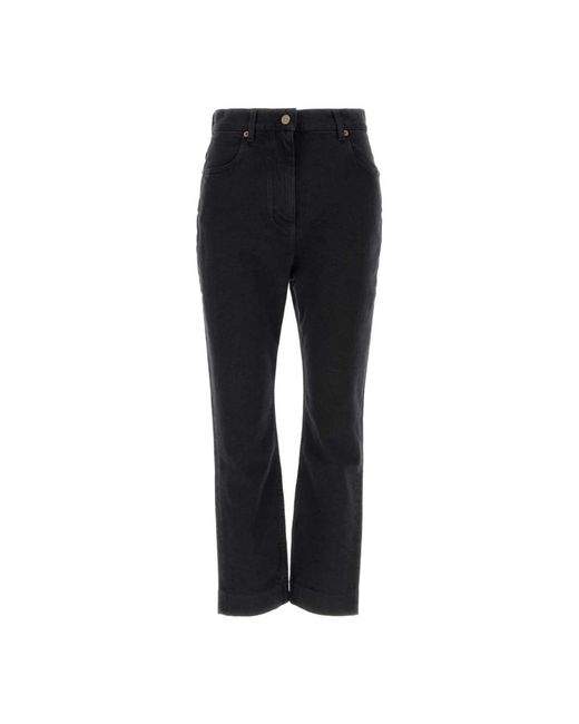Valentino Garavani Black Straight Fit Jeans