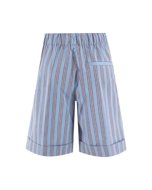 Antonelli Blue Casual Shorts