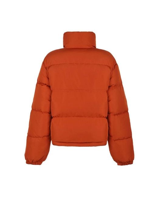 Maison Kitsuné Orange Down Jackets