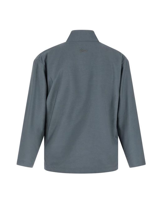 KENZO Blue Blazers for men