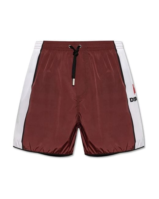 DSquared² Red Beachwear for men