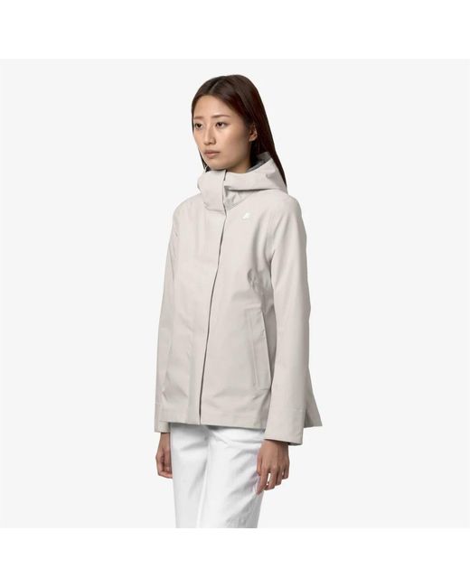 Rain Jackets K-Way de color Gray