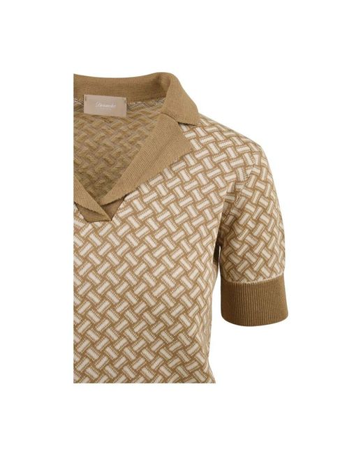 Drumohr Brown Stilvolle t-shirts und polos