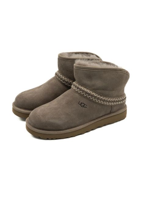 Ugg Brown Classic Mini Crescent