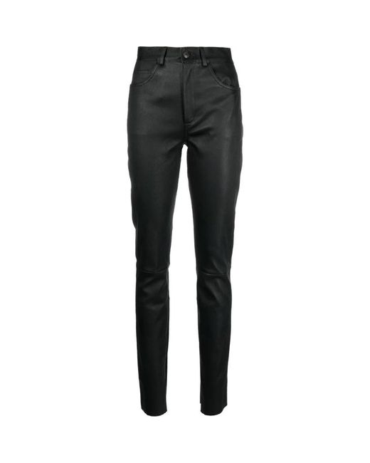 3x1 Black Slim-Fit Trousers