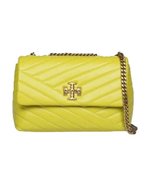 Tory Burch Yellow Leder umhängetasche