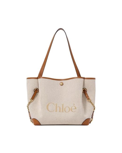 Chloé Natural Shopping Bags