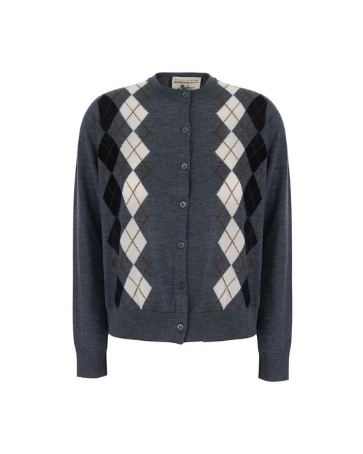 Cardigans Semicouture de color Blue