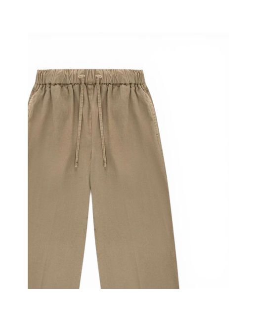 Circolo 1901 Natural Wide Trousers