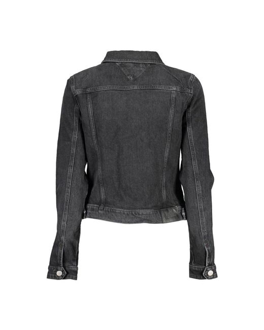 Tommy Hilfiger Black Denim Jackets