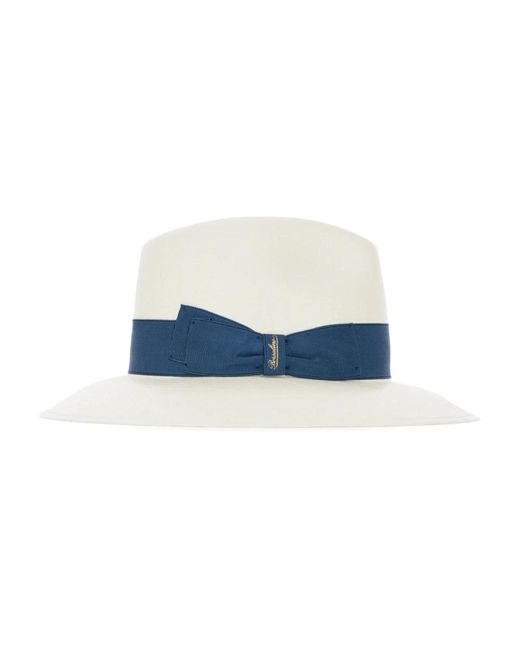 Cappelli cappello fedora classico di Borsalino in Blue