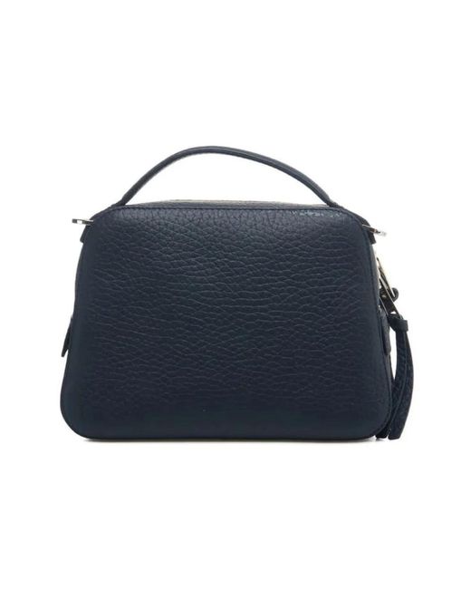 Orciani Blue Blaue handtasche mini tasche chic