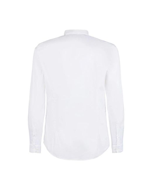 Giorgio Armani White Formal Shirts for men