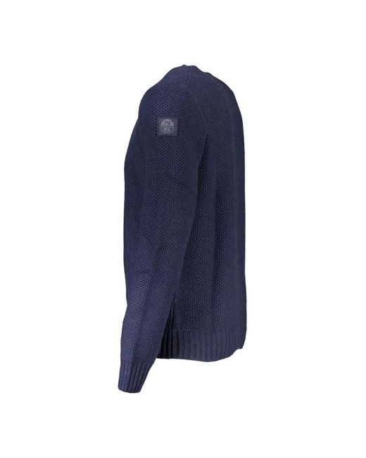 North Sails Round-neck knitwear in Blue für Herren