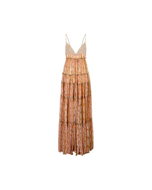 LaDoubleJ Brown Maxi Dresses
