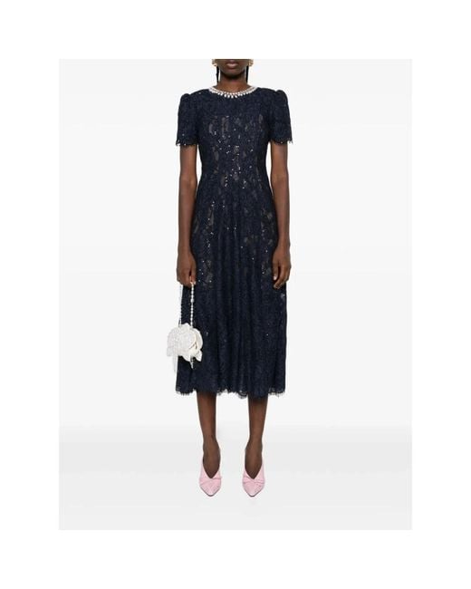 Self-Portrait Blue Party Dresses