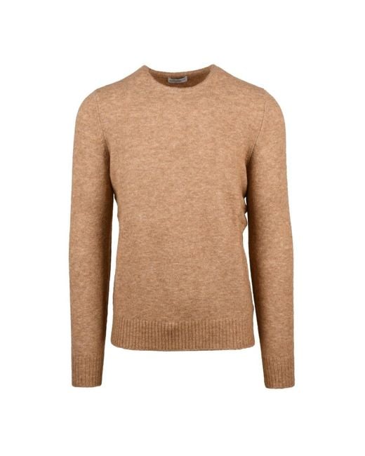 Ballantyne Brown Round-Neck Knitwear for men