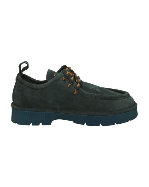 Pànchic Green Laced Shoes for men