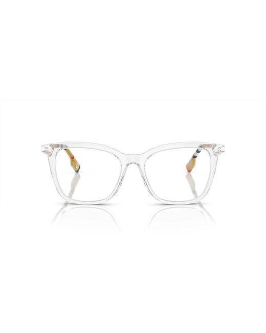 Burberry White Glasses