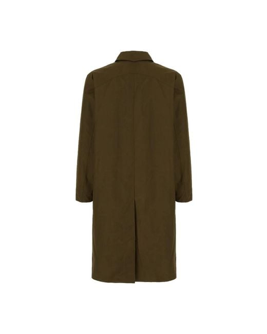 A.P.C. Green Single-Breasted Coats for men