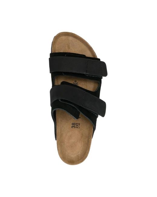 Birkenstock Black Sliders for men
