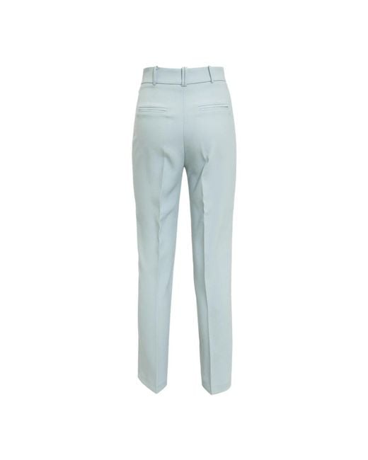 HEBE STUDIO Blue Suit Trousers
