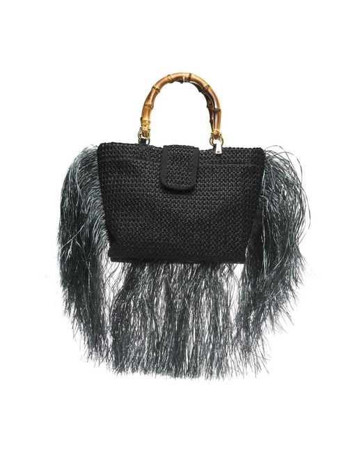 La Milanesa Black Handbags
