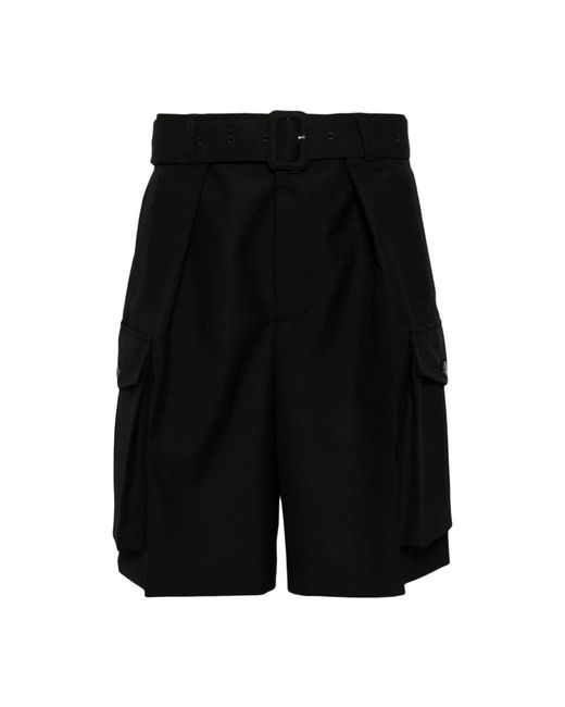 Casual shorts di Dries Van Noten in Black da Uomo