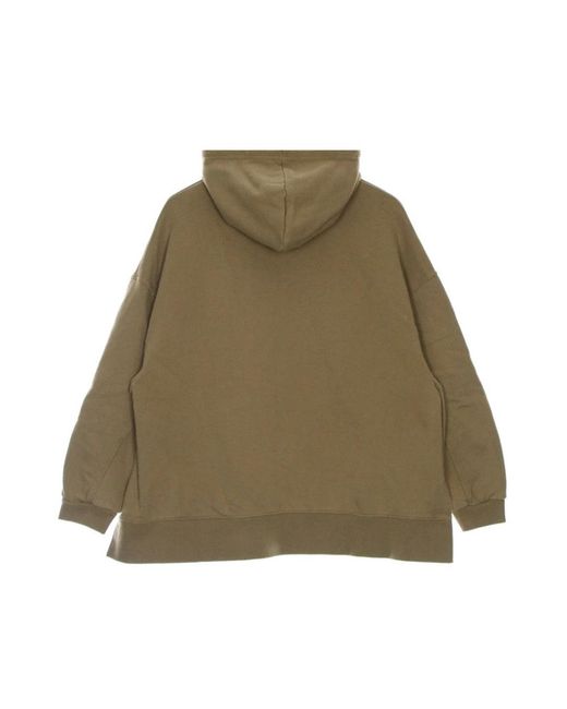 PUMA Hoodies & Sweatvesten ,Groen ,Katoen Tigers Eye Lichtgewicht Hoodie in het Green