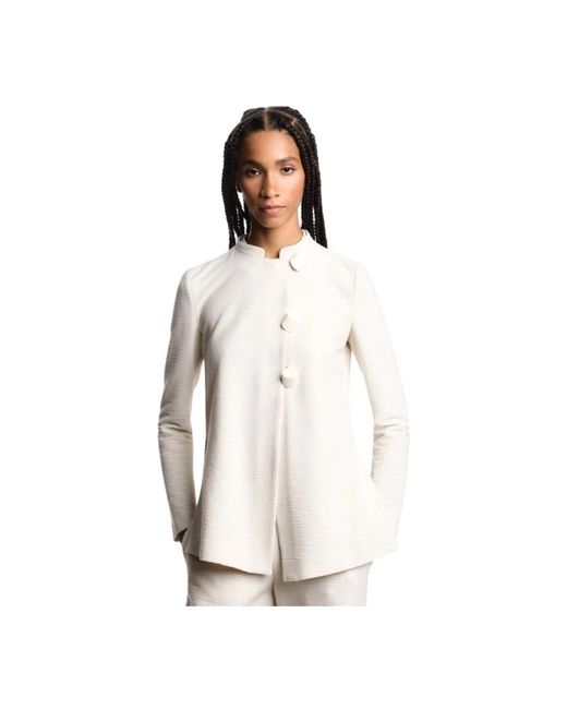 Emporio Armani White Light Jackets