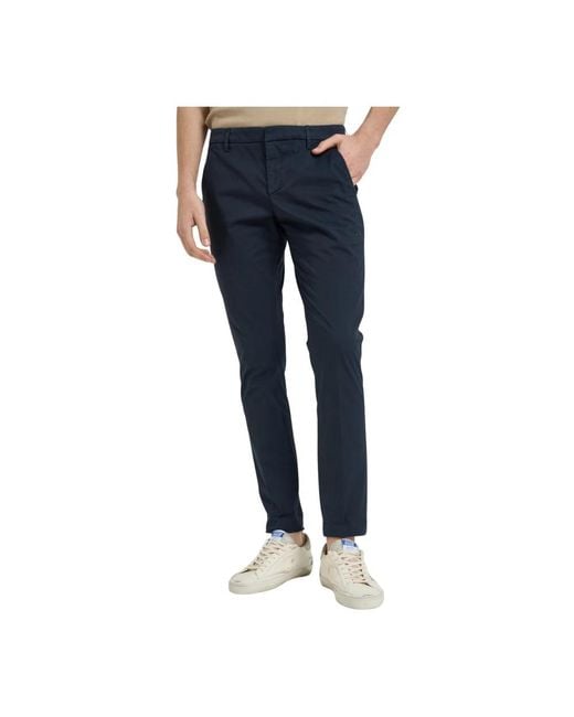 Dondup Blue Chinos for men