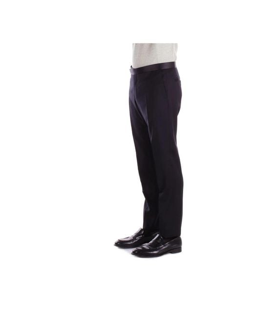 Tagliatore Broek Blauw in het Blue voor heren