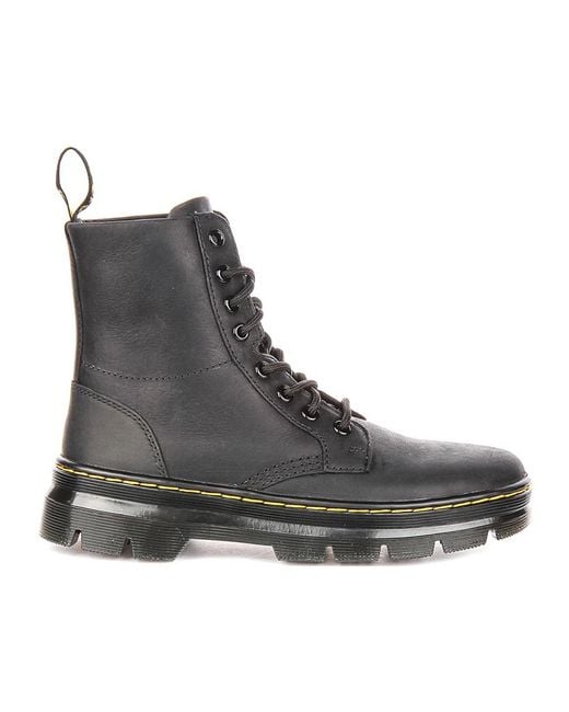 Dr. Martens Black Lace-Up Boots