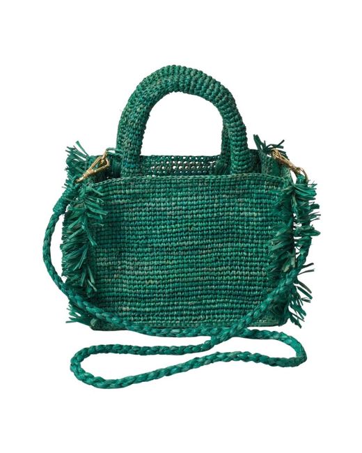 Mc2 Saint Barth Green Tote Bags