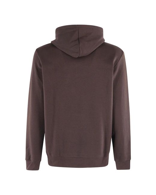 Lacoste Hoodies & Sweatvesten ,Bruin ,Katoen Fleece Hoodie in het Brown voor heren